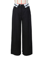 Retro Loose Straight Trousers