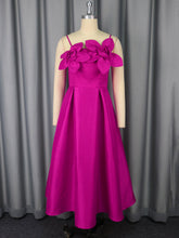 Elegant Appliques Cinched Waist Slip Dress