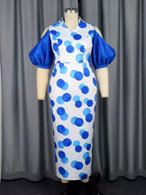 Sexy Off Shoulder Bubble Sleeve Party Dress