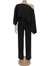 Sexy Off Shoulder Crop Top Long Pants Casual Set