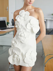 Sexy Liane Floral Off-shoulder Mini Dress