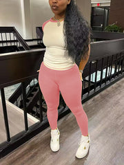 Fashion Tight High Stretch Yoga Sportswear Set