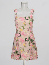 Blooming Moments Embroidered Floral Mini Dress