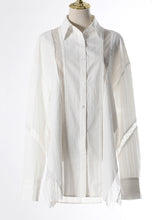 Casual Loose Lace Patchwork Shirt