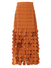 Fashion Cutout Detail Maxi Skirt