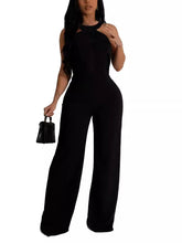 Elegant Sleeveless Slim Straight Jumpsuit