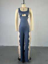 Hipster Hottie Tie Dye Fringe Jumpsuit