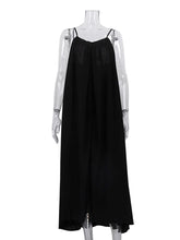 Casual Backless Loose Maxi Slip Dress