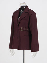 Boutique Irregular Oversized Blazer