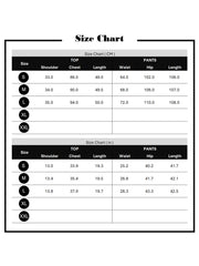 Loose Sleeveless Tank Top And Wide Pants Set