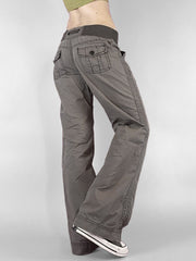 Vintage Low Drawstring Waist Jeans