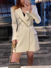 Luxury Studded Double Breasted Blazer