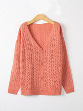 Casual Knit Crochet Button Cardigan Sweater