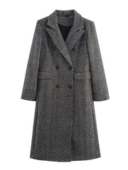 Fashion Double-breasted Boutique Coat