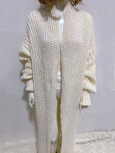 Fashion Thick Needle Loose Long Sweater Coat