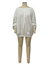 Sexy Off Shoulder Batwing Sleeve Loose Mini Dress