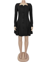 Elegant Deep V Cinched Waist Ruffles Mini Dress