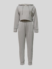 Pullover Hoodie Tracksuit Two Piece Sets