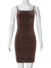 Sexy Spaghetti Strap Backless Bodycon Mini Dress