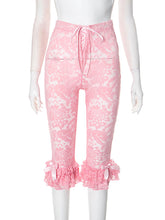 Sexy Lace See Through Casual Pants