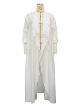 Casual Chiffon Long Shirt Cardigan