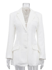 Fashion Long Sleeve Slim Blazer