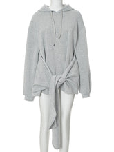 Solid Color Loose Casual Hoodie