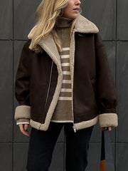 Retro Style Warm Suede Jacket