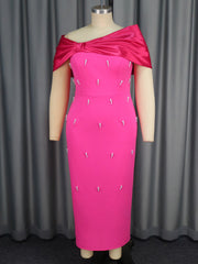 Sexy Asymmetrical Bow Strapless Party Dress