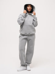 Hooded Pullover Trousers Casual Sports Set