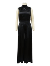 Fashion Sleeveless Wide Leg Jumpsuit