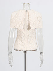 Round Neck Casual Top Straight Pants Two Piece Set