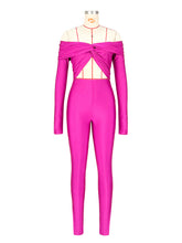 Sexy Off Shoulder Club Bodycon Jumpsuit