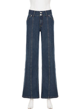 Fashion Vintage Low Waist Wide Leg Jeans