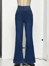 High Waist Elastic Cinched Butt Lift Slim Jeans