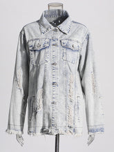 Vintage Washed Loose Versatile Denim Jacket