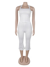 Fashion Halter Vest And Trousers Casual Set