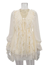 Romance Ruffle Chiffon Dress