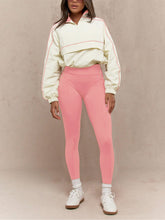 Casual Zipper Sweatshirt Tight Pant Sport Two Piece Set