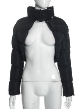 Fashion Cropped Padded Jacket Coat