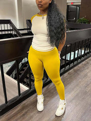 Fashion Tight High Stretch Yoga Sportswear Set