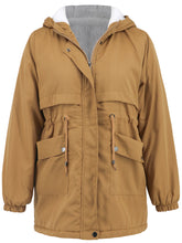 Fashion Hooded Keep Warm Long Sleeve Coat