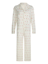 Casual Heart Print Shirt And Trouser Two Piece Set