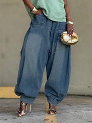 Casual High Waist Baggy Oversize Denim Jeans