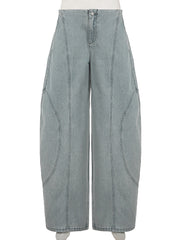 Fashion Streetwear Baggy Casual Jeans