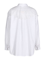 Elegant Sequin Beaded Cape Blouse