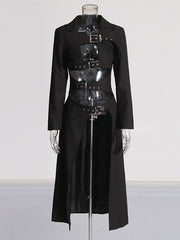 Boutique Hollow out Trench Coat