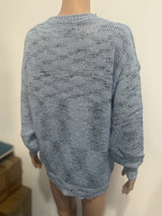 Casual Round Collar Knit Pullover Sweater