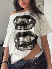 Casual Short Sleeve Print T-shirt