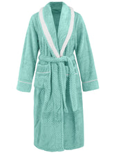 Lengthened Bathrobe Splicing Home Clothes Robe